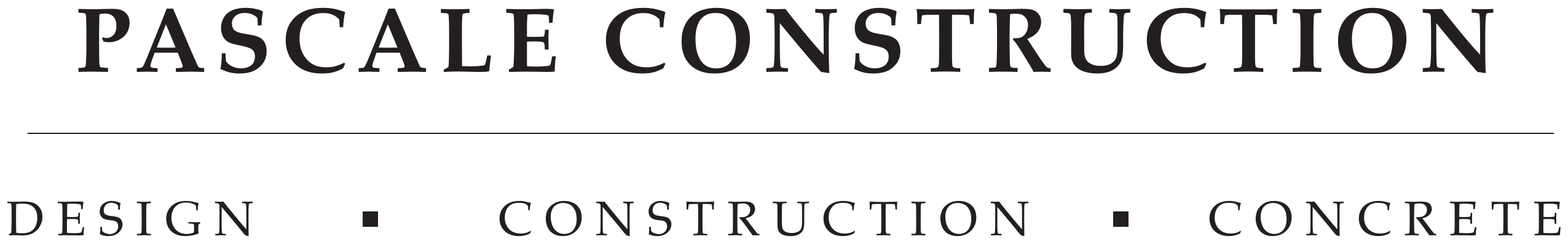 Pascale Construction logo